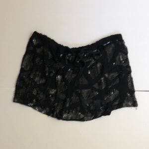 Beaded mini skirt